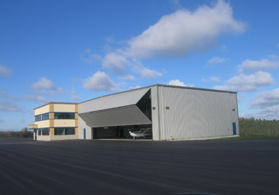 CARP FBO exterior hangar